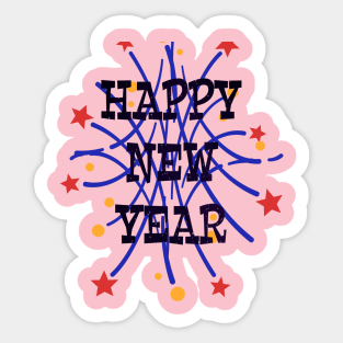 happy new year Sticker